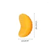 パーティーデコレーション10pcsシミュレートされたフルーツモデルキウィフルーツスライスドラゴンオレンジペタルは植物のために偽物