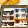 Nieuwe luxe ontwerper Luo Yijia's Sunglasses Cat's Eyes Butterfly -vormige straatfoto's Online Red Ins dezelfde zonnebril LW400361