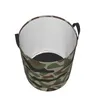 Sacs à linge Panier de pliage Camouflage Camouflage Dirts Dirts Toys Storage Bucket Armoire Vêtements Organisateur Hamper