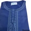 Langarm Aman Abaya 1 Piece Jubba Thobe für Männer Kaftan Pakistan Muslim Saudi Arabien Djellaba Islam Kleidung Gebet Afghan 240328