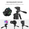 Monopodes Andoer Photography Camera Tripod Stand Alloy Aluminium Lightweight With Carry Bag Téléphone pour canon Sony Nikon DSLR Camera