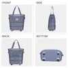 Duffel Bags Large Capacity Expandable Rolling Duffle Pack Lightweight Foldable Business Travel Bag W/ Wheels Handle Multiple Pocket Dry Wet