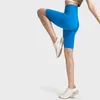 Frauen Yoga New Double 6 Lycra nackt hohe Taille enge Yogahosen mit einer 5-Punkte-Hüftlift-Fitness-Leggings