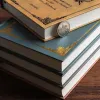 Записные книжки Винтаж ноутбука Европейская ретро толстая ноутбук творческая книга A5 Классические подарки для студентов