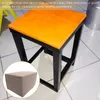 Chair Covers Chairs Stools Cover Decorative Cushion Square Footrest Step Elastic Slipcover Protector Shoe Change