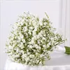 Fleurs décoratives Gypsophile artificiel bouquet en plastique simple ressentir une fleur de simulation de mariage