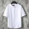 Herren lässige Hemden 2024 Sommer Chinesische Stil Chinesische Stil einfacher Farbe kurzärmelöge Shirt Lose Mode Daily Beach Urlaub M-XXXXXL