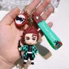 Decompression Toy Ghosts destroy the blade keychain the car keychain cartoon animation dolls book bag pendant handpiece peripheral gifts