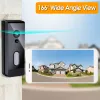 Doorbell Tuya Video Doorbell Interom Camera 1080p HD WiFi WiFi Wireless Door Bell for Smart Home Security Alement Remote View Alexa Google