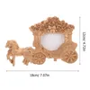 Ramar dekor vagn po ram ornament bröllop bild för liten vintage dekorera skrivbord europeisk stil harts