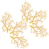 Fleurs décoratives 6 PCS Branches Twigs simulées pour les plantes de simulation de maison Vase remplissage DÉCOR DE PLASTIQUE ARTIFICIAL