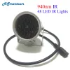 Illuminador invisível de 940nm de intercomunicatória 60 graus 48 luzes IR LED para CCTV Security 940nm IR Câmera (não contém 12v1a Power)