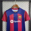 Jerseys de football des maillots de survêtement masculin Jersey de football, ensemble de vêtements pour enfants Barcelone, version thaï, respirant de haute qualité