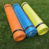 Solid Color EVA Sports fuktsäker yogamat fällbar gymnastisk nonslip Viktminskning Vattentät för nybörjare 240402