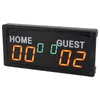 Sacs de rangement LED Score Digital Score avec un tableau de bord portable de table électronique à distance de 1,8 pouce pour le football de basket-ball de badminton