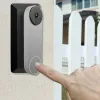 Accessori piastra murale per il campanello del nido di Google (batteria) Pannello del campanello elegante 35 gradi a sinistra o angolo di regolazione a destra