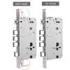 Lock 6068 304 stainless steel security door lock body Internal gear structure Anti stuck for smart fingerprint Lock