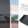 Window Stickers 1 PCS Self-adhesive Film Creative Mesh Glass Sticker Anti-UV Sun Blocking Privacy