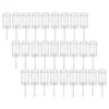 Bowls 40 Pcs Cake Container Lid Push Push-up Pops Containers Grade Pp Clear Stand