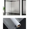 Fensteraufkleber Selbstkleber mattes gefrosteter Glasfilm Privatsphäre Sonne Blockierende Deckungsaufkleber für Büros Badezimmer und Schlafzimmer geeignet