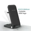 Chargers Ongoo 3 in 1 Qi Wireless Charger Stand per iPhone 13 12 11 per Apple Watch Charing Dock Station per AirPods Pro Iwatch 7 6