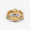 Nouveau anneau Dragon Family Crown Ring Female Bijoux Fashion Scene