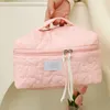 Storage Bags High Capacity Candy Cute Bag For Travel Portable Soft Flower Handheld Makeup Women