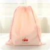Storage Bags Cartoon Drawstring Pouch Travel Bag Portable Clothes Finishing Luggage Waterproof Clothing Shoe