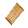 Teaware -sets Bandejas para comida Tray theekopschotel stand bamboe tafel vasthoudende serviceplaathouder