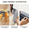 5DKneading Shiatsu Massage Shawl U Shape Chiropractic Travel Cervical Pillow Heating Relieve Fatigue Shoulder Pain Neck Massager240325