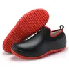 Casual Shoes Mens Kitchen Working Non-slip Waterproof Chef Unisex Work Water Rain Cotton Boots Plus Size 35-49