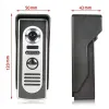 Sonnette de portes de porte de porte de porte sonnette de porte interphone Système câblé 700TVL 7 '' Support de moniteur Talking Unlock pour la sécurité du bureau à domicile Arafroping