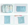 Storage Bags Towel Pouch Durable Travel Bag Set Capacity Clothes Organizer Toiletry Luggage Packing Organizers For Men Women