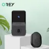 Doorbell Video Doorbell Security Door Bell HD Camera Wireless Doorbell WiFi Outdoor Night Vision Intercom Voice Change Doorbell For Home