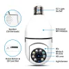 Camera's Home WiFi Camera Light Bulb 360 graden HD 2MP Night Vision Fullcolor Security Camera's Wireless Iwongou HumanTracking Home Camera