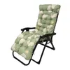 Pillow Recliner Rocking Chair Thicken Seat Long Rattan Sofa Garden Patio Tatami Mat