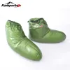 Gear Kamperbox Down Slippers Down Socks Camping Down Booties for Sleeping Bag Camping Camping Down Socks AQ3