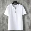 Mäns casual skjortor M-5xl plus storlek fast färg smal passform krasslös kortärmad affärsskjorta lätt vikt vanlig sommarblus