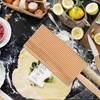 Bakgereedschap Non Stick Pasta Board Pappardelle Noodles Gnocchi Making Houten Spaghetti Shaping