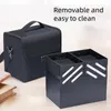Großkapazität Make-up Bag Multi-Layer Manicure Friseur Stickwerkzeugkit Kosmetik Aufbewahrungskoffer Toilettenbeutel 240327