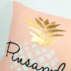 Kissen rosa Abdeckung Flamingo Ananas Hülle für Sofa Couch Bett Home Decor 45 45 cm Mädchenzimmer