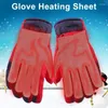 Bettwäsche -Sets 5 V Elektrische tragbare Heizhandschuh Radsport Adjusable Winter Outdoor Thermie warme Finger Zahnradzubehör falten 8 8)