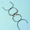 Charm Bracelets X7YA 2PCS/SET YIN YANG VERSTEHMENTE Kabelarmband Handgefertigt für Chi geflochten