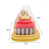 Toalha 10rets Candy Shape Candy Presente presente face macio Textile Wedding Christmas Decoration Supplies