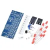 Smart Electronics Kits NE555+CD4017 Light Water Flowing Light LED Module DIY Kit Learn electronic principles, children's lab