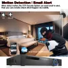 Système 16 canaux Home CCTV Cameras Ensemble complet 5MP 16CH DVR KIT FULLE COULEUR VISION NOBIE DOMME DOME CAMER