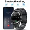 Watches Sacosding Smart Watch 454*454 HD Visa alltid tiden Bluetooth Call Sport Smart Watch Local Music Smartwatch för iOS Android