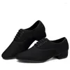 Dance Shoes Professional Men's Modern Soft Sole Social Sail Square Latin Men Sneakers