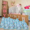 Dekoracja imprezy 30pcs Elephant Blakkula Kraft Tagi Gość Powrót na Baby Shower Wedding Dropship