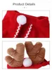 Cat Costumes Christmas Pet Scarf Hat Set roligt att sälja söt hunddräkt klä upp kläder